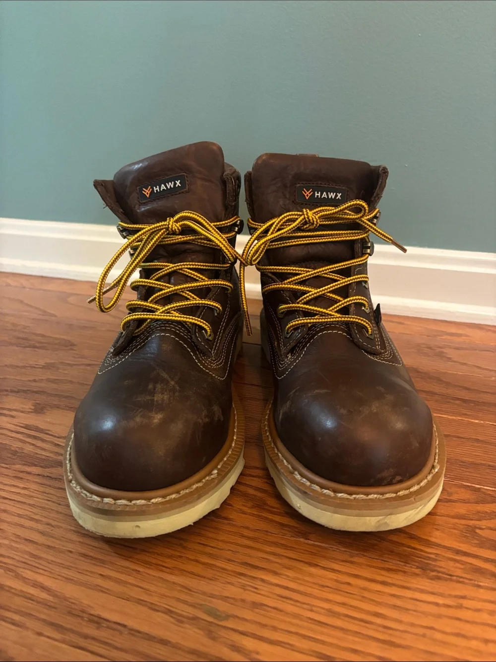 Men’s Hawk steel toe boots